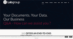 Desktop Screenshot of labgroup.com