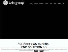 Tablet Screenshot of labgroup.com